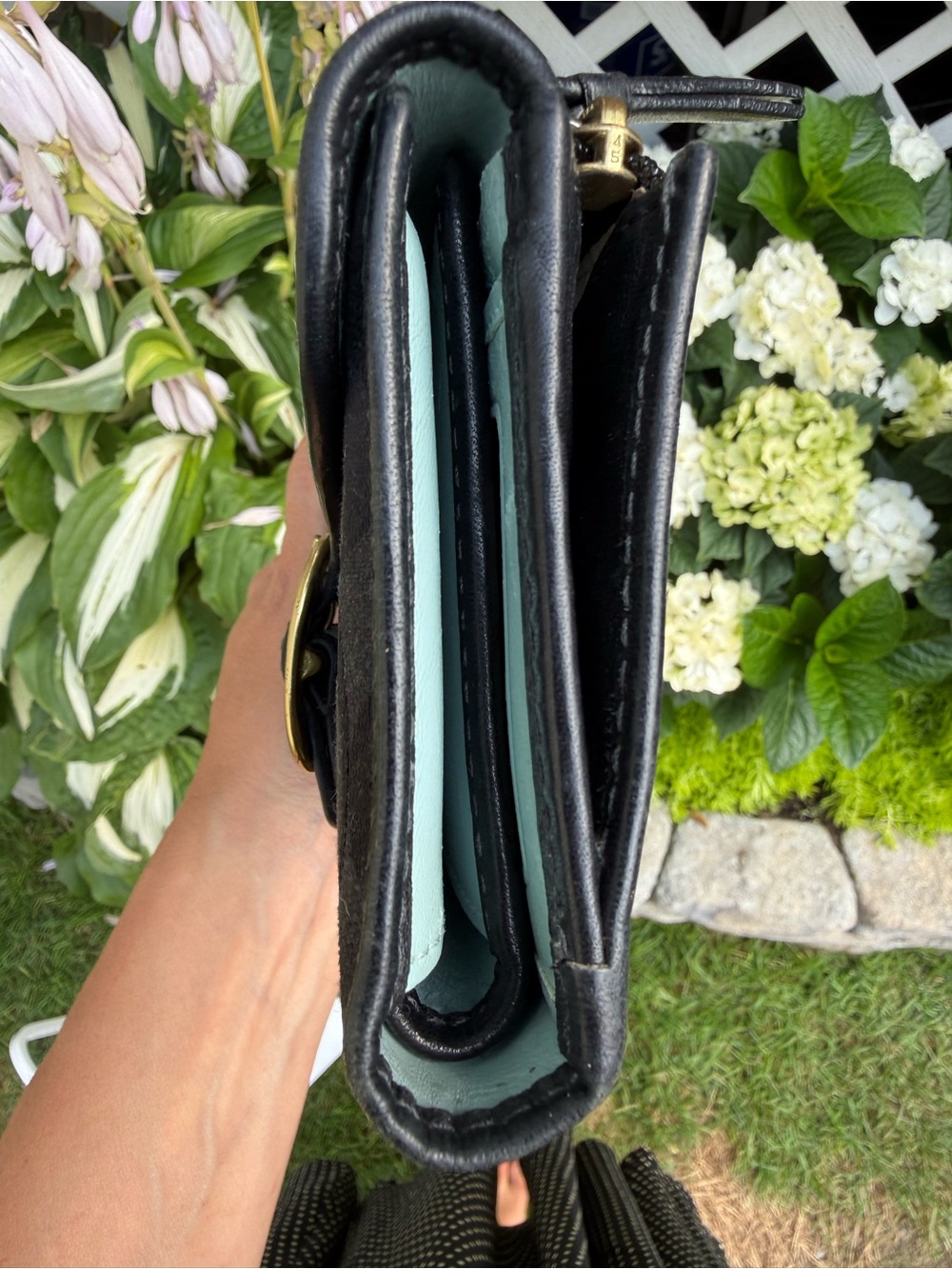 Coach Bleeker Tattersall Signature Y2K Vintage Wallet - Picture 4 of 12